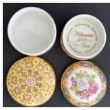 SR - Miniature Trinket Boxes  and Compacts (Lot of 10)