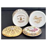 SR - Miniature Trinket Boxes  and Compacts (Lot of 10)