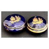 SR - Miniature Trinket Boxes  and Compacts (Lot of 10)