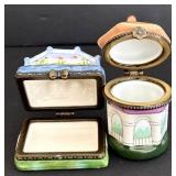 SR - Miniature Trinket Boxes  and Compacts (Lot of 10)