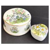 SR - Miniature Trinket Boxes  and Compacts (Lot of 10)