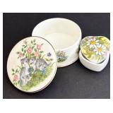 SR - Miniature Trinket Boxes  and Compacts (Lot of 10)
