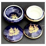 SR - Miniature Trinket Boxes  and Compacts (Lot of 10)