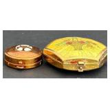 SR - Miniature Trinket Boxes  and Compacts (Lot of 10)