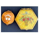 SR - Miniature Trinket Boxes  and Compacts (Lot of 10)