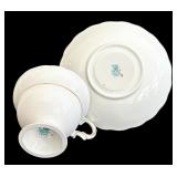 SR - Royal Albert Tea Cup & Saucer Sets - Victoria, Rosina & 2 More RA Patterns (Lot of 4)