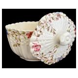 SR - Assorted Vintage Porcelain Trinket Boxes including Spode Orchid Designs Trinket Box- Lot of 5