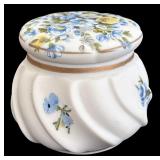SR - Assorted Vintage Porcelain Trinket Boxes including Spode Orchid Designs Trinket Box- Lot of 5