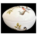 SR - Assorted Vintage Porcelain Trinket Boxes including Spode Orchid Designs Trinket Box- Lot of 5