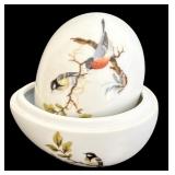 SR - Assorted Vintage Porcelain Trinket Boxes including Spode Orchid Designs Trinket Box- Lot of 5