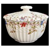 SR - Assorted Vintage Porcelain Trinket Boxes including Spode Orchid Designs Trinket Box- Lot of 5