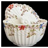 SR - Assorted Vintage Porcelain Trinket Boxes including Spode Orchid Designs Trinket Box- Lot of 5