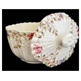 SR - Assorted Vintage Porcelain Trinket Boxes including Spode Orchid Designs Trinket Box- Lot of 5