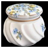 SR - Assorted Vintage Porcelain Trinket Boxes including Spode Orchid Designs Trinket Box- Lot of 5
