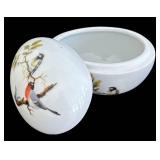 SR - Assorted Vintage Porcelain Trinket Boxes including Spode Orchid Designs Trinket Box- Lot of 5