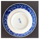 SR - Blue & White Asian Porcelain Bowls - Floral & Scroll Motifs, Mixed Patterns