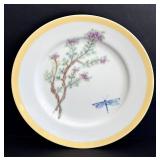 SR - Williams-Sonoma Flowering Herbs Dinner Plates - 8 1/2 in - 9-Piece Set