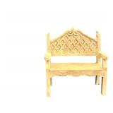 SR - 13-Inch Garden Arch with Gate - 2 Blue Adirondack Chairs & Fairy Figures