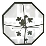 SR - Two Decorative Metal Plant Stands and Peace Paver