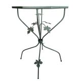 SR - Two Decorative Metal Plant Stands and Peace Paver