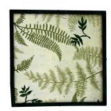 SR - Two Decorative Metal Plant Stands and Peace Paver