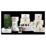 SR - Department 56 Heritage Village Collection - 17 Hand-Painted Village Accessories (Lot of 17)