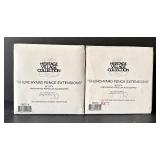 SR - Department 56 Heritage Village Collection - 17 Hand-Painted Village Accessories (Lot of 17)