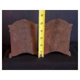 Pair of Early 20th Century Cast Iron "Thinker" Book Ends