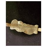 Navajo Turquiose Sterling Silver Braclet -Signed bu can