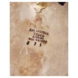 Highly Collectible Los Castillo Sterling Silver Hand Mirror Brooch