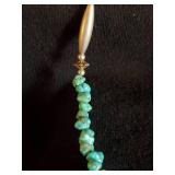 2 Beautiful Sterling Silver/Turquiose Necklaces