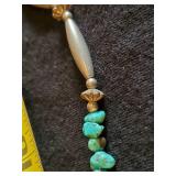 2 Beautiful Sterling Silver/Turquiose Necklaces