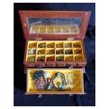 Jewelry Box with lots of Vintage Costume Jewelry