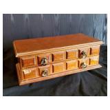Jewelry Box with lots of Vintage Costume Jewelry