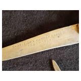 Vintage Schrade Walden 708 2 Blade & Shapleighs Hickory 90+ years