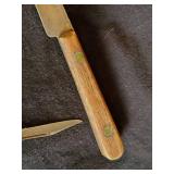 Vintage Schrade Walden 708 2 Blade & Shapleighs Hickory 90+ years