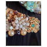 3 Gorgeous Mid Modern Tramp Art, With lots of interesting Jewels