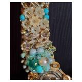 3 Gorgeous Mid Modern Tramp Art, With lots of interesting Jewels