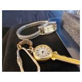 Speidel Watch, Collezio, 2 Diamond Brand, and Mid modern Key watch Lot