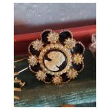 Jewelry Box filled with Beautiful Costume Jewelry