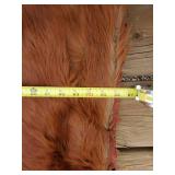 Fantastic late 19th Century Miller Tanning Co, Crookston Mn. Horse Blanket 56