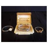 Fantastic Bulova Watch with Case, also Elrex, and Benrus watches