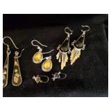 Nice Group of Vintage Costume Earrings