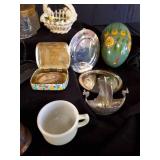 Nice Lot of Antique Smalls Silhouette, Décor and more