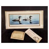 Gorgeous Gerald Lubeck Artist Print "First Family" Framed Lithograph