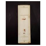 Beautiful Vintage Agsco Advertising Thermometer