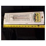 Beautiful Vintage Agsco Advertising Thermometer