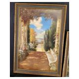 2 Beautiful Atkinson Fox  Art Nouvoeau Lithographs in Frames