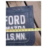 2 Fantastic Collectible vintage Moore Ford Mud Flaps