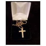 Beautiful Sterling Silver Cross Necklace
